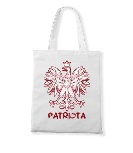 Patriota to ja torba z nadrukiem patriotyczne gadzety jipi pl 292 161