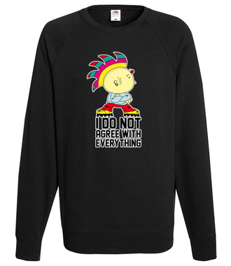 Nie zgadzam się ze wszystkim - Bluza z nadrukiem - Patriotyczne - Męska
