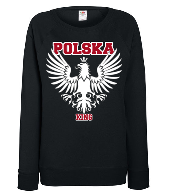 Polska krolem polska gora bluza z nadrukiem patriotyczne kobieta jipi pl 310 115