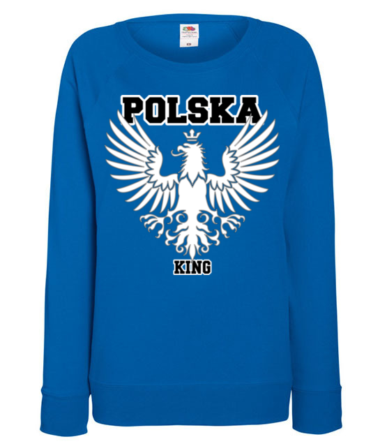 Polska krolem polska gora bluza z nadrukiem patriotyczne kobieta jipi pl 311 117