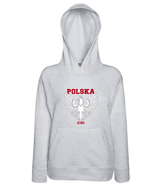 Polska krolem polska gora bluza z nadrukiem patriotyczne kobieta jipi pl 310 148