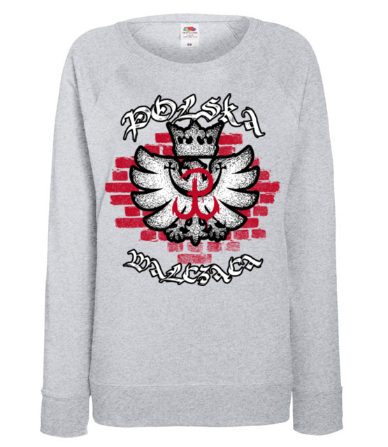 Polska pamietajaca polska walczaca bluza z nadrukiem patriotyczne kobieta jipi pl 314 118