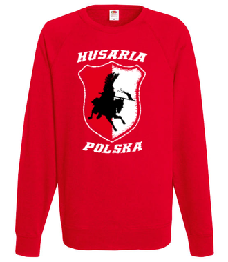 Husaria. Polska moc. - Bluza z nadrukiem - Patriotyczne - Męska