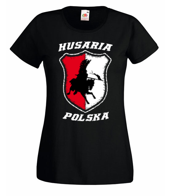Husaria polska moc koszulka z nadrukiem patriotyczne kobieta jipi pl 319 59