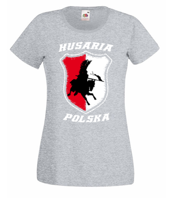 Husaria polska moc koszulka z nadrukiem patriotyczne kobieta jipi pl 319 63
