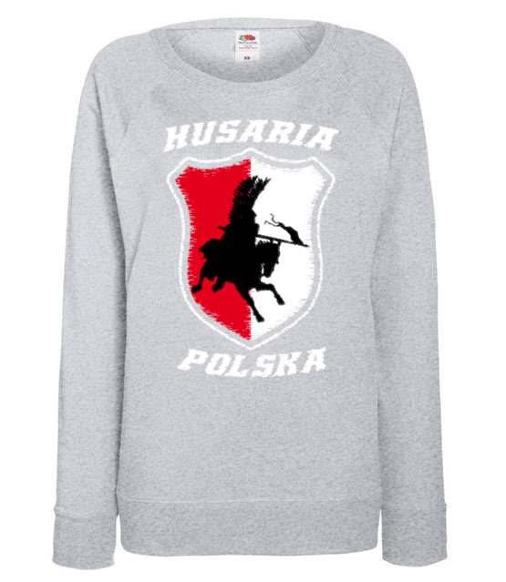 Husaria polska moc bluza z nadrukiem patriotyczne kobieta jipi pl 319 118