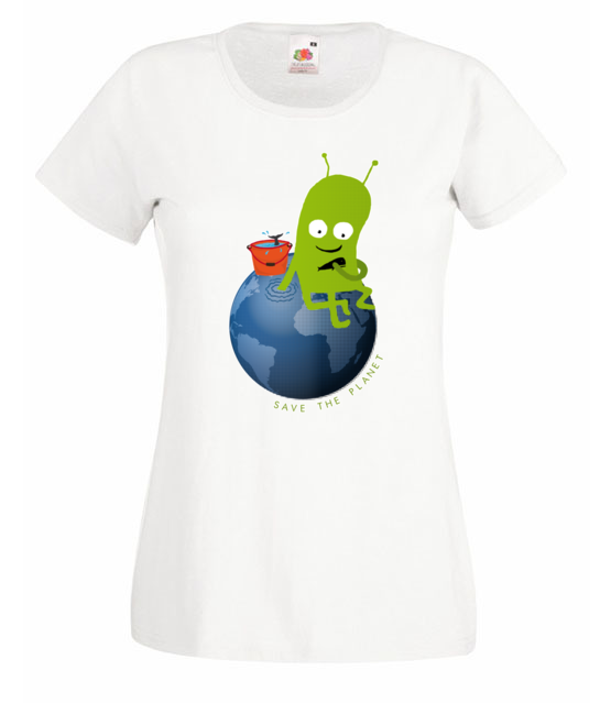 Ratuj swoja planete koszulka z nadrukiem patriotyczne kobieta jipi pl 321 58