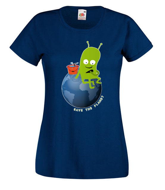 Ratuj swoja planete koszulka z nadrukiem patriotyczne kobieta jipi pl 321 62