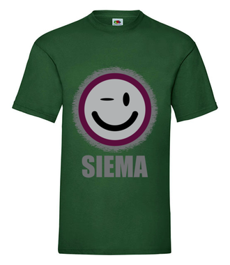 No i siema! - Koszulka z nadrukiem - Śmieszne - Męska