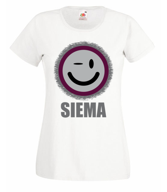No i siema koszulka z nadrukiem smieszne kobieta jipi pl 323 58