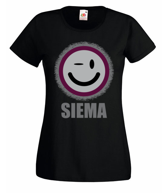 No i siema koszulka z nadrukiem smieszne kobieta jipi pl 323 59