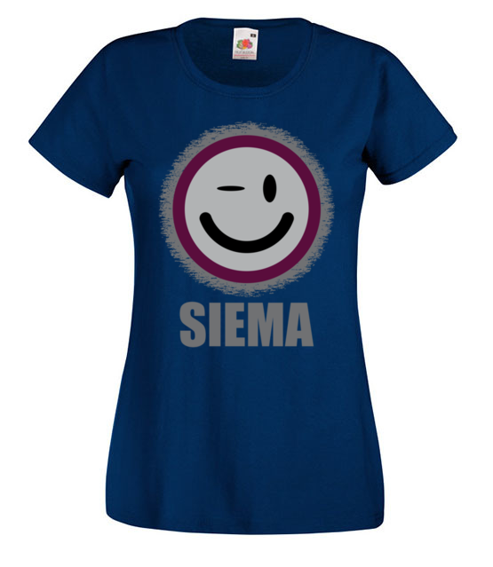 No i siema koszulka z nadrukiem smieszne kobieta jipi pl 323 62