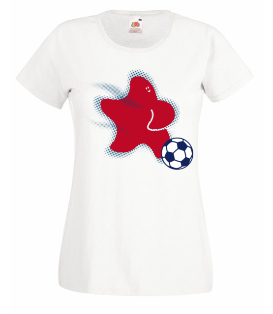 Gwiazda pilki noznej koszulka z nadrukiem sport kobieta jipi pl 327 58