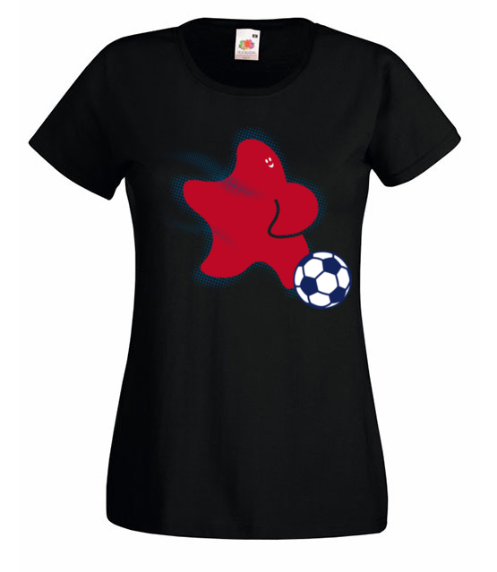 Gwiazda pilki noznej koszulka z nadrukiem sport kobieta jipi pl 327 59