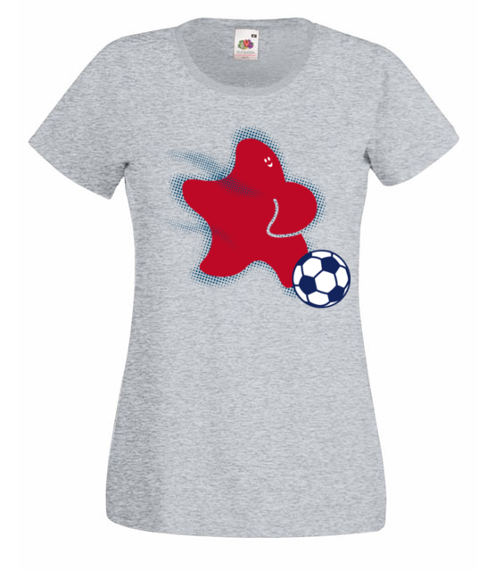 Gwiazda pilki noznej koszulka z nadrukiem sport kobieta jipi pl 327 63