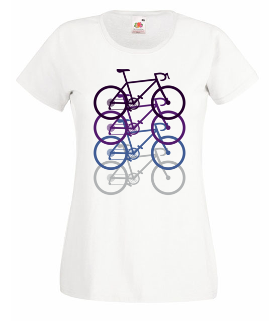 Rowerowy kwartecik koszulka z nadrukiem sport kobieta jipi pl 337 58