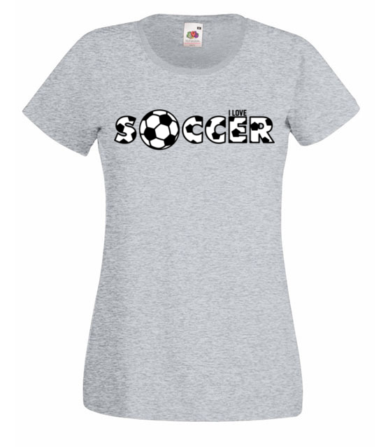 Pilka nozna to kocham koszulka z nadrukiem sport kobieta jipi pl 342 63