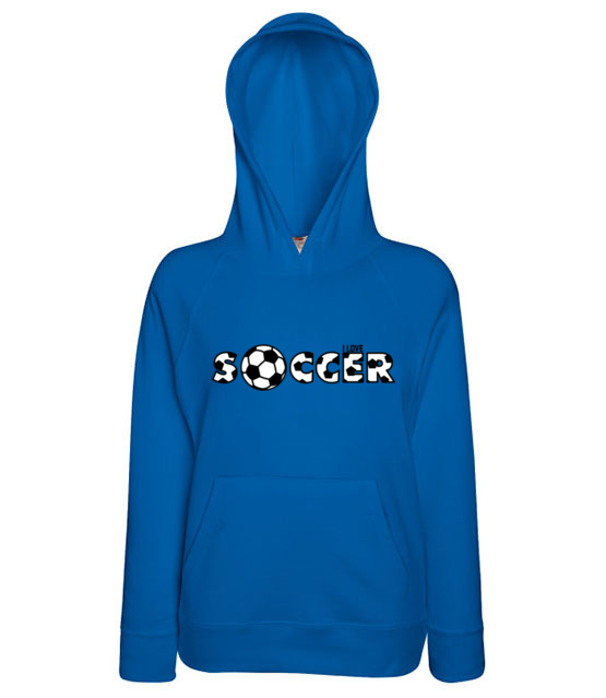 Pilka nozna to kocham bluza z nadrukiem sport kobieta jipi pl 342 147