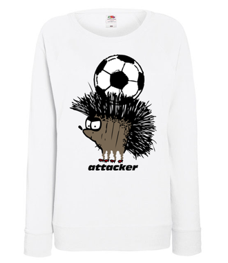 Ja – atakujący - Bluza z nadrukiem - Sport - Damska