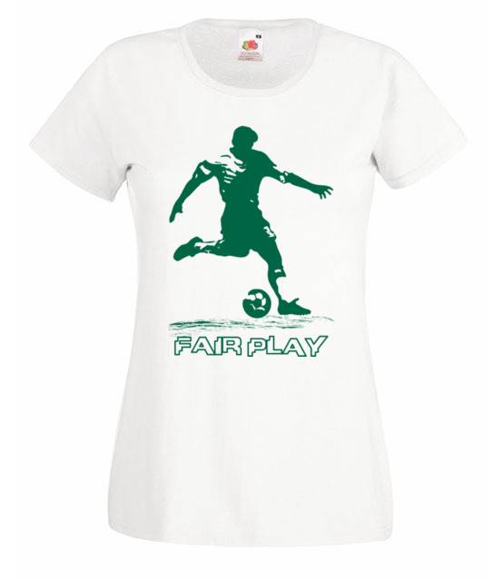 Fair play zasada pierwszej klasy koszulka z nadrukiem sport kobieta jipi pl 347 58