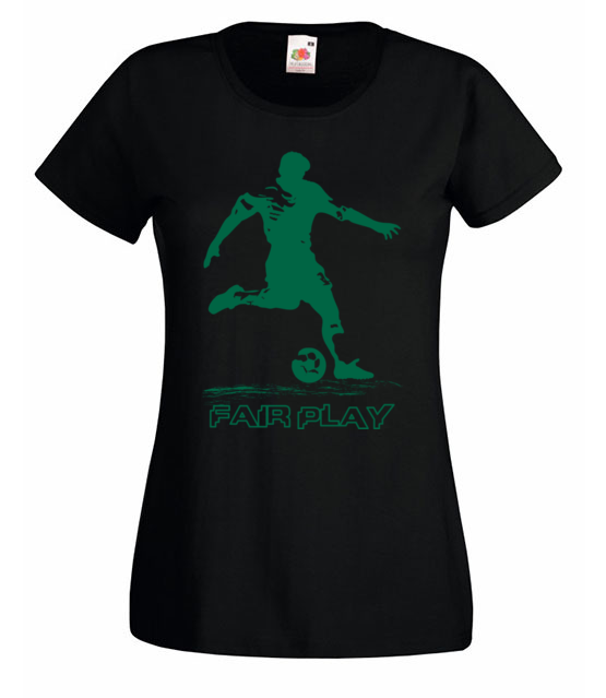 Fair play zasada pierwszej klasy koszulka z nadrukiem sport kobieta jipi pl 347 59