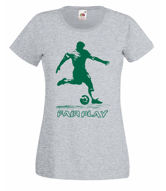 Fair play zasada pierwszej klasy koszulka z nadrukiem sport kobieta jipi pl 347 63