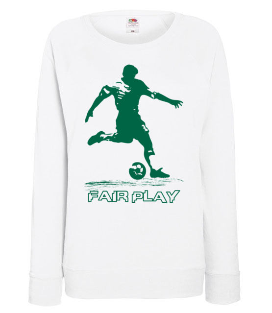 Fair play zasada pierwszej klasy bluza z nadrukiem sport kobieta jipi pl 347 114