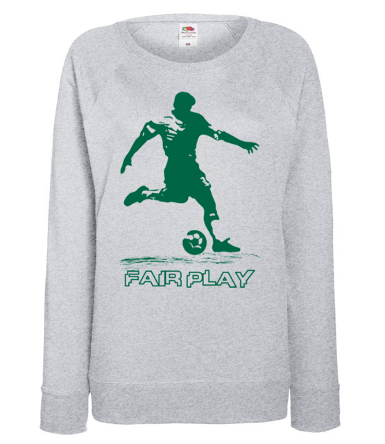 Fair play zasada pierwszej klasy bluza z nadrukiem sport kobieta jipi pl 347 118