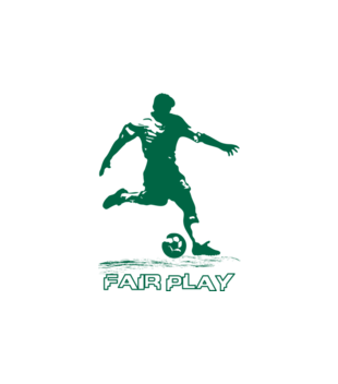 Fair play – zasada pierwszej klasy - Bluza z nadrukiem - Sport - Damska z kapturem