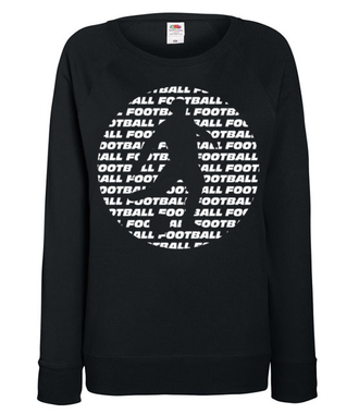 Mistrz futbolu. - Bluza z nadrukiem - Sport - Damska