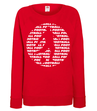 Mistrz futbolu. - Bluza z nadrukiem - Sport - Damska