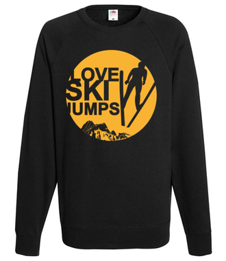 Kocham dalekie loty - Bluza z nadrukiem - Sport - Męska