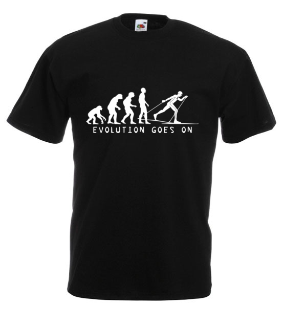 Ewolucja narty gora koszulka z nadrukiem sport mezczyzna jipi pl 364 1