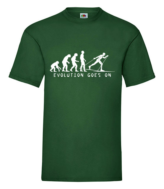 Ewolucja narty gora koszulka z nadrukiem sport mezczyzna jipi pl 364 188