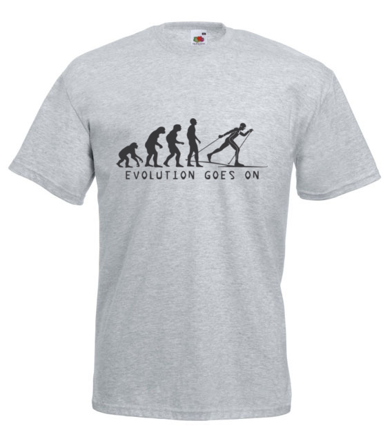 Ewolucja narty gora koszulka z nadrukiem sport mezczyzna jipi pl 365 6