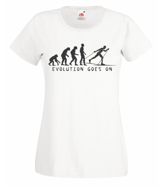 Ewolucja narty gora koszulka z nadrukiem sport kobieta jipi pl 365 58