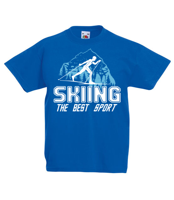 Narciarstwo moim sportem koszulka z nadrukiem sport dziecko jipi pl 366 85