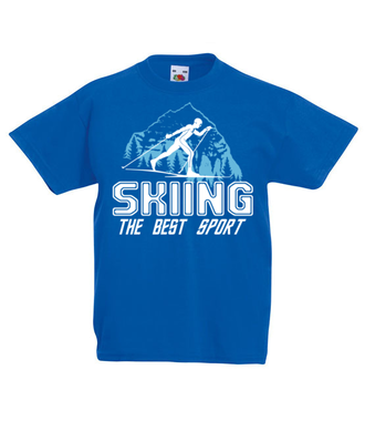 Narciarstwo moim sportem - Koszulka z nadrukiem - Sport - Dziecięca