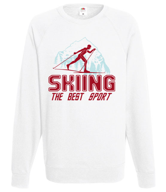 Czas na narciarstwo bluza z nadrukiem sport mezczyzna jipi pl 367 106