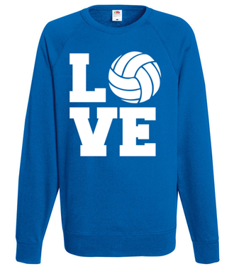 Siatkówkowe love - Bluza z nadrukiem - Sport - Męska
