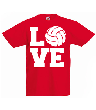 Siatkówkowe love - Koszulka z nadrukiem - Sport - Dziecięca