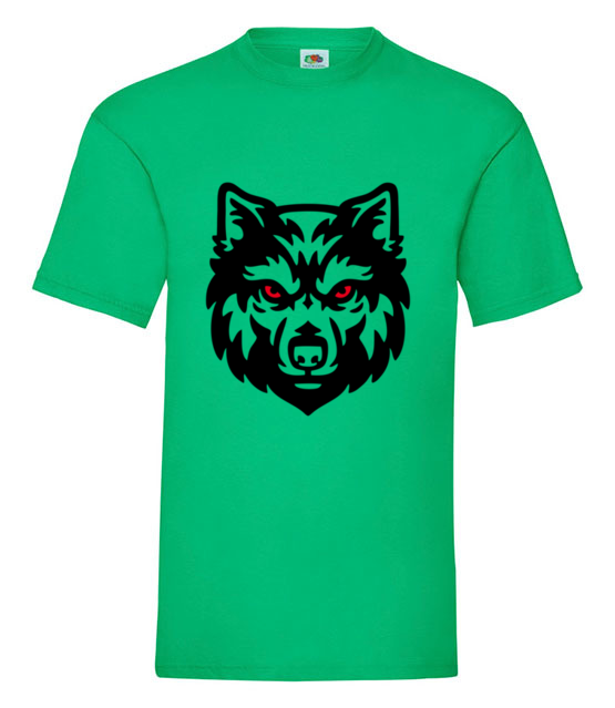 Poczuj w sobie sile wilka koszulka z nadrukiem sport mezczyzna jipi pl 392 186