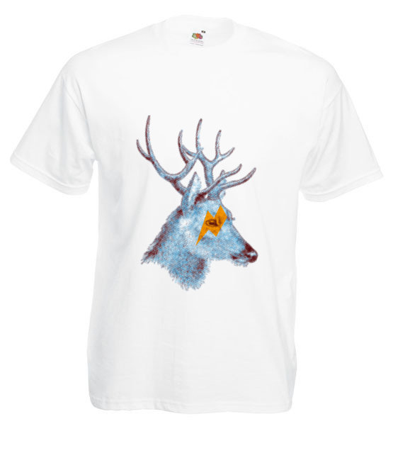 Edzio jelen koszulka z nadrukiem zwierzeta mezczyzna jipi pl 409 2