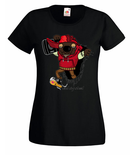 Aj em rap muzyka koszulka z nadrukiem muzyka kobieta jipi pl 86 59