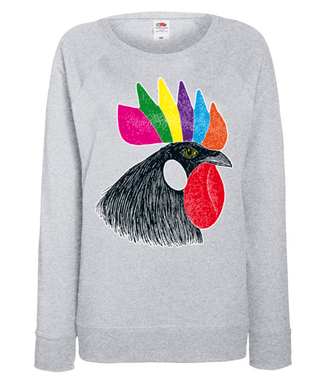 Kurczę, wyglądasz dobrze! - Bluza z nadrukiem - Miłośnicy Zwierząt - Damska
