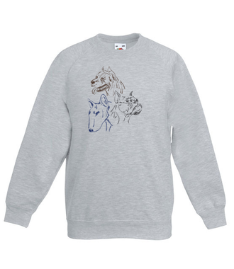 To Pitt czy Bull - Bluza z nadrukiem - Miłośnicy Zwierząt - Dziecięca