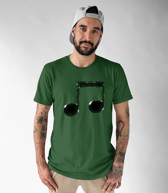 Z konska dawka porzadnej muzyki koszulka z nadrukiem muzyka mezczyzna jipi pl 87 191
