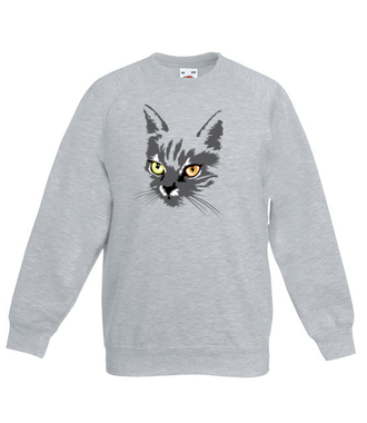 Koszulkowy kitty kat - Bluza z nadrukiem - Miłośnicy Zwierząt - Dziecięca
