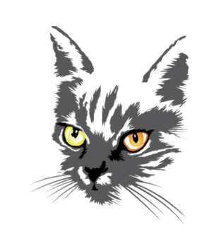 Koszulkowy kitty kat - Bluza z nadrukiem - Zwierzęta - Dziecięca