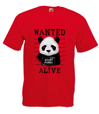 Poszukiwana panda - Koszulka z nadrukiem - Miłośnicy Zwierząt - Męska